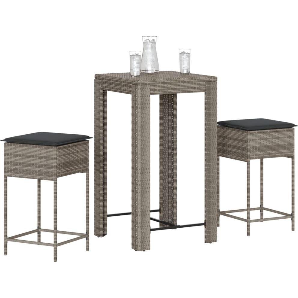 VidaXL, Gartentisch + Balkontisch, Laurent (60.50 cm)
