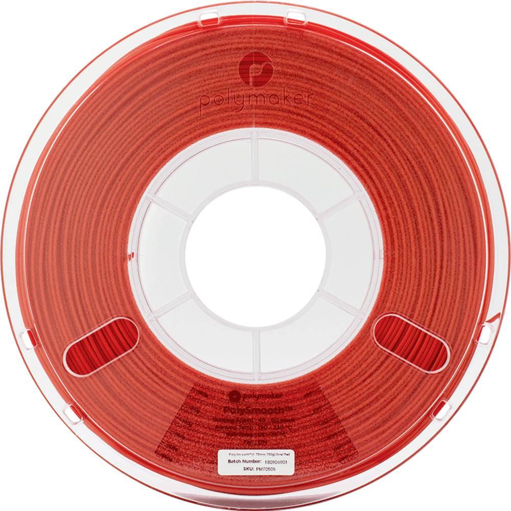 Thumbnail - Polymaker PJ01004 PolySmooth Filament polierbar 1.75 mm 750 g Coral Red 1 St. (PVB, 1.75 mm, 750 g, Rot), 3D Filament, R...