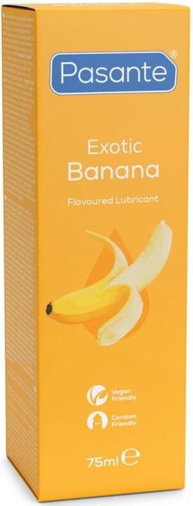 Produktbild Pasante â€“ Schmiermittel Auf Wasserbasis Mit Bananengeschmack, 75 ml (75 ml)
