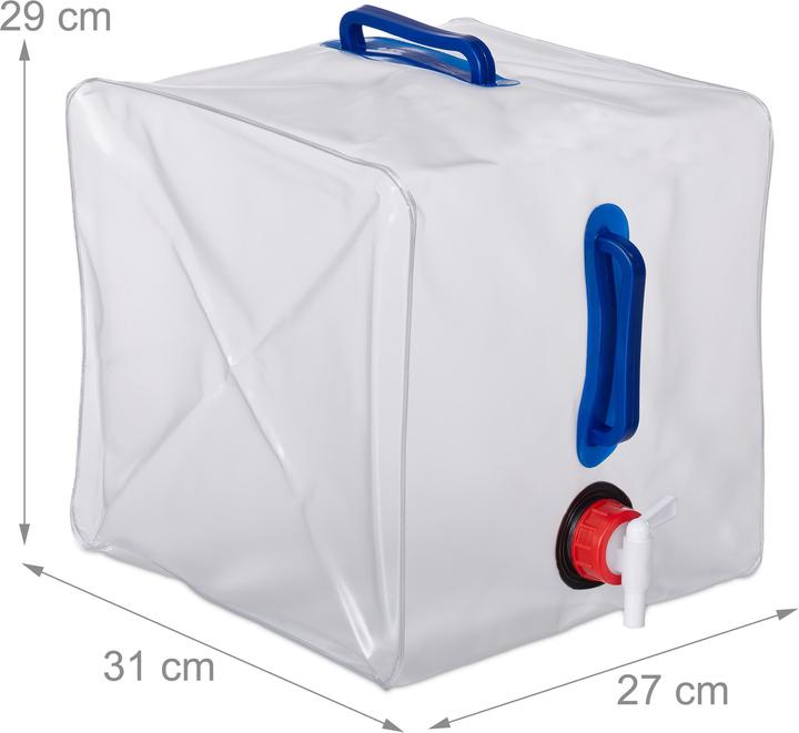 Image du produit Relaxdays Wasserkanister