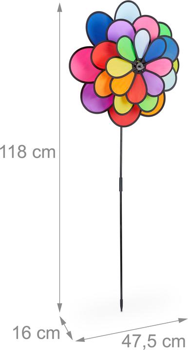 Produktbild Relaxdays Windrad