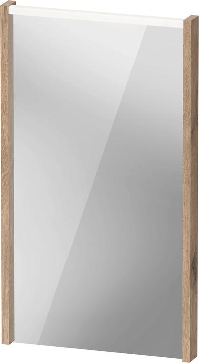 Actual product image Duravit D-Code mirror, LED light field top, 400x700mm, external light switch required, 3 W (40 x 70 cm)