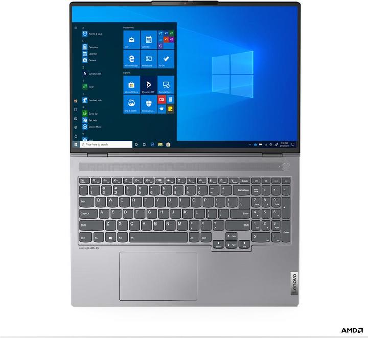 Actual product image Lenovo ThinkBook 16p Gen 2 (16", 512 GB, 16 GB, CH, AMD Ryzen 7 5800H)