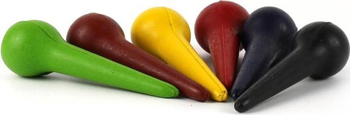 Produktbild ÖkoNorm Maltropfen (Grün, Rot, Blau, Gelb, Schwarz, 6 x)
