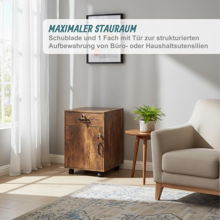 Immagine prodotto Relaxdays cassettiera mobile (40 x 40 x 57 cm)