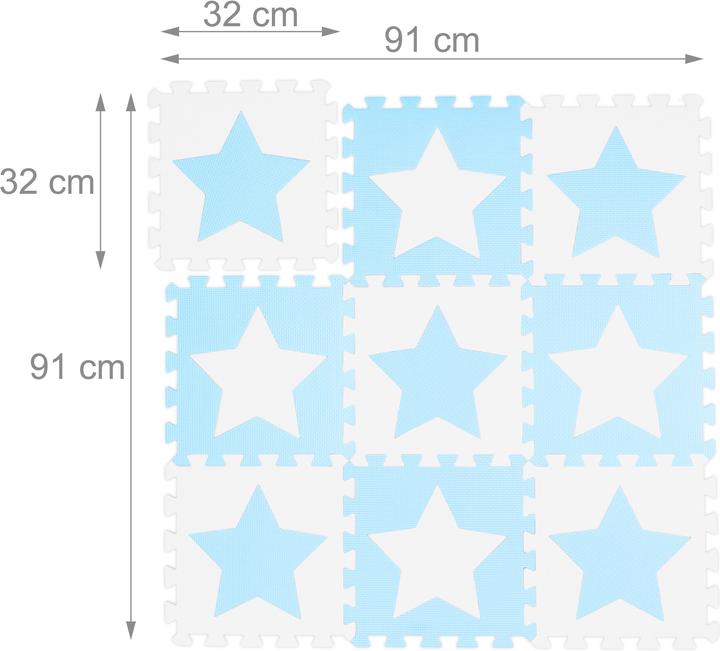 Actual product image Relaxdays Jigsaw-playmat (32 x 32 x 1 cm)