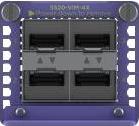 Productafbeelding Extreme Networks Accessoires 5520 Veelzijdige interfacemodule met vier 10GbE SFP+ poorten, ondersteund op