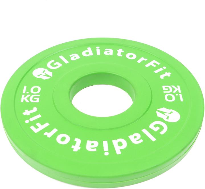 Productafbeelding Gladiatorfit Fractionele gewichtsschijf (2 x 1 kg)