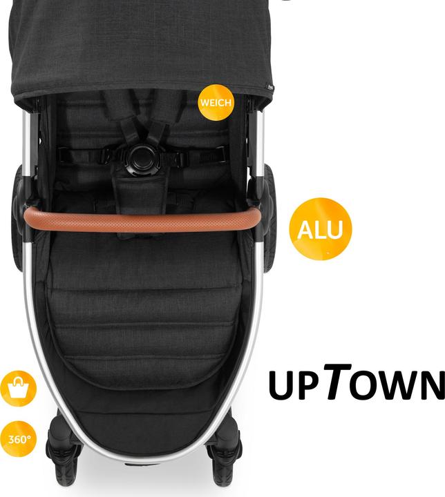 Produktbild Hauck Uptown Black