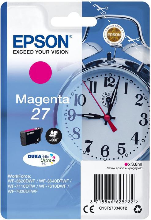 Produktbild Epson 27 ink cartridge mag (M, Y)