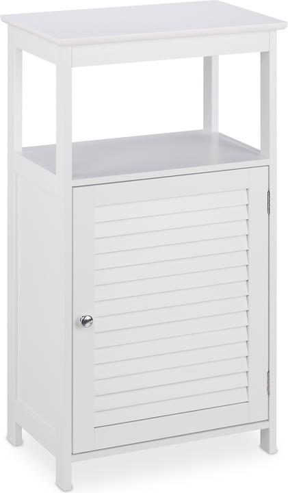 Relaxdays Bathroom Shelf 2 Doors (45 x 30 x 83 cm)