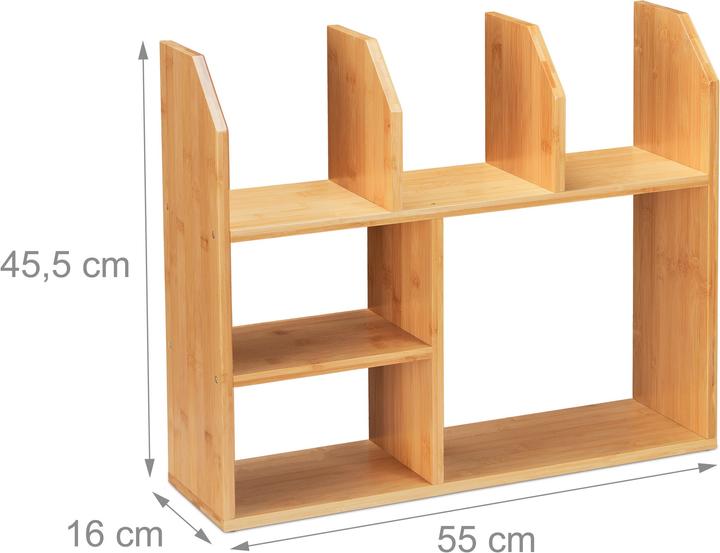 Produktbild Relaxdays Bambusregal