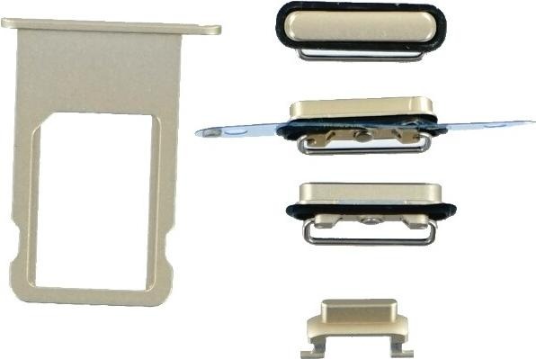 Immagine prodotto OEM Ricambio iPhone 6 Back Gold, senza logo (iPhone 6)