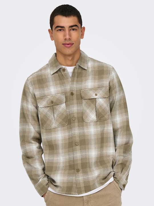 Image du produit Only & Sons Onscedric Life Check Overshirt Noos (S)