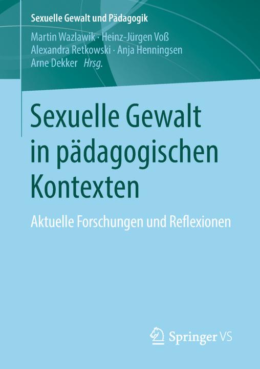 Energie-Label Sexuelle Gewalt gegen Kinder in pädagog (Alexandra Retkowski, Anja Henningsen, Arne Dekker, Heinz-Jürgen Voss, Martin Wazlawik, 2019)