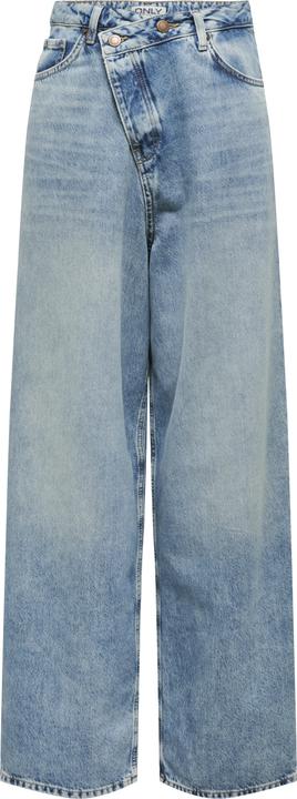Only Taglio a gamba larga Jeans a vita media Jeans a taglio largo