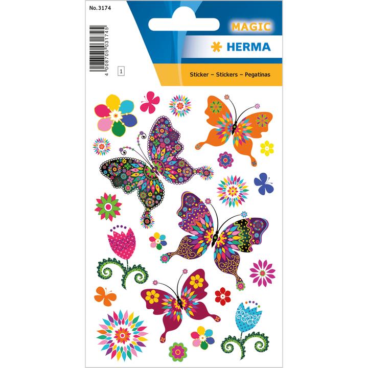 Produktbild HERMA Sticker Schmetterlinge