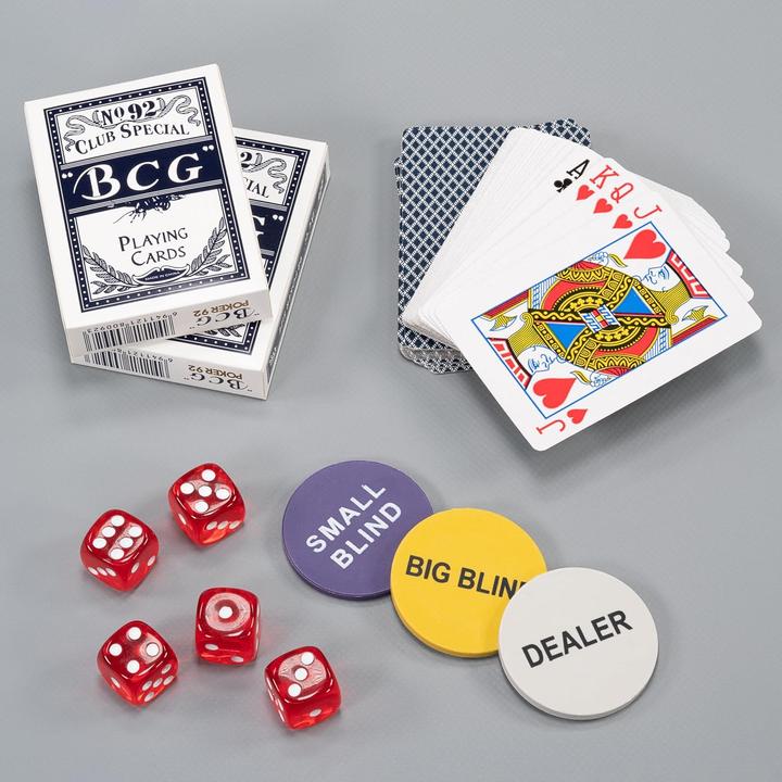 Actual product image Nexos Pokerkoffer Komplett-Set mit 500 Chips