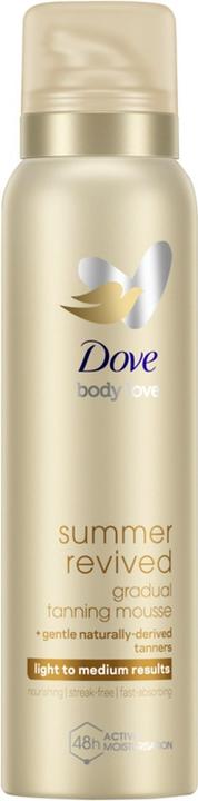 Dove Summer Revived Light to Medium Gradual Self Tan Body Mousse 150ml (Selbstbräunungsschaum, 150 ml)