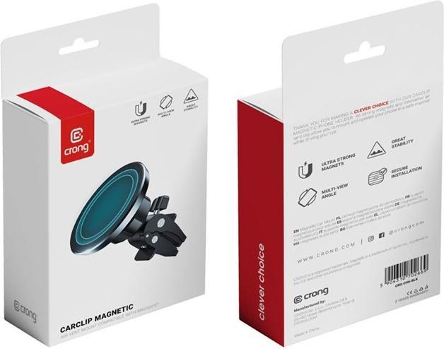 Immagine prodotto Crong Carclip Magnetic - Pinza magnetica per MagSafe (czarny)