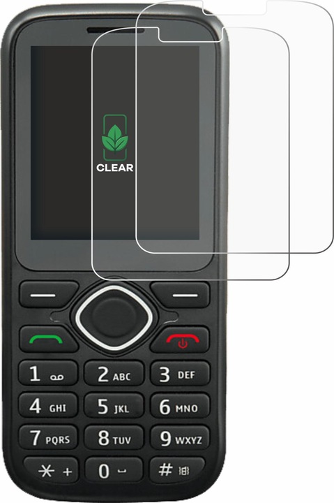 Produktbild ScreenLeaf Schutzfolie nachhaltiger Displayschutz Display Schutz Folie Klar Transparent (2 Stück, Oppo A11)