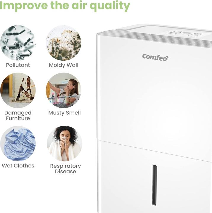 Produktbild Comfee MDDN-12DEN7 (20 m², 12 l/24h)