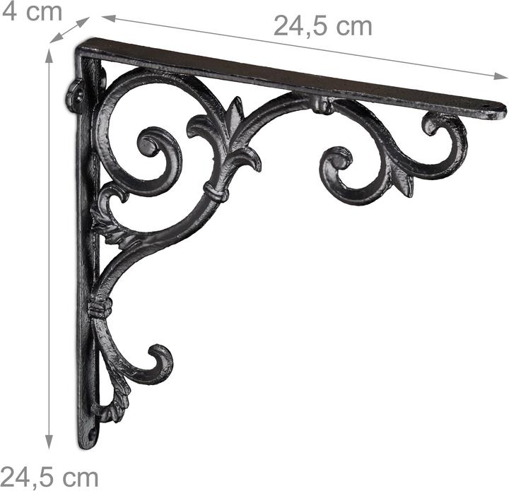 Actual product image Relaxdays Shelf angle