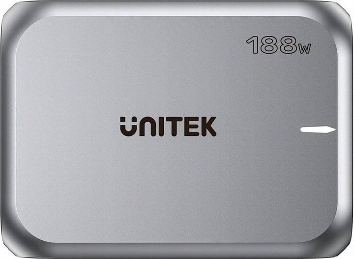 Produktbild Unitek ŁADOWARKA SIECIOWA 2X USB-A 3X USB-C GAN PD 3.1 188W (188 W, 5 Ports)