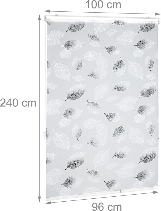Actual product image Relaxdays Shower blind (100 x 240 cm)