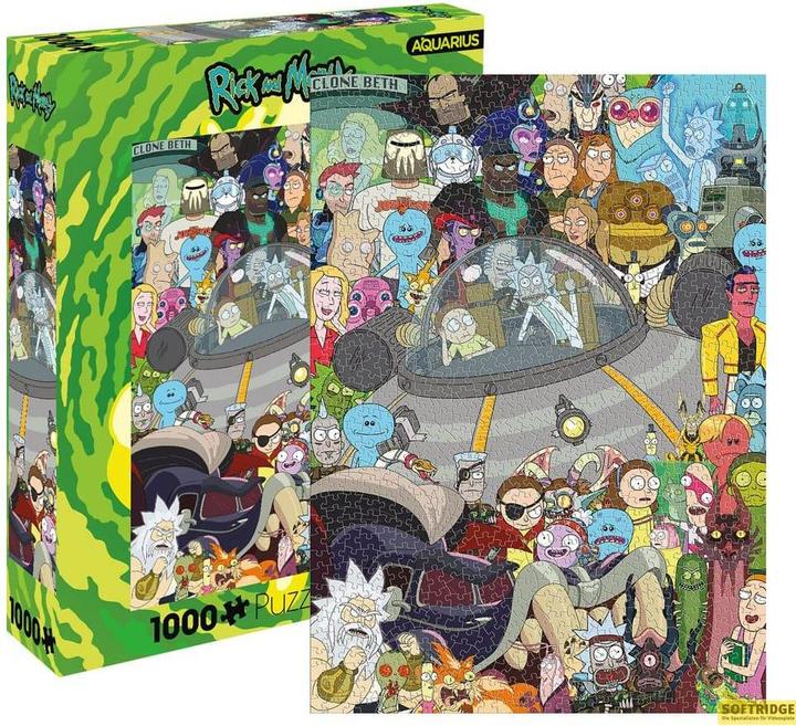 Aquarius Rick and Morty puzzle Group (1000 pièces) (1000 pieces)