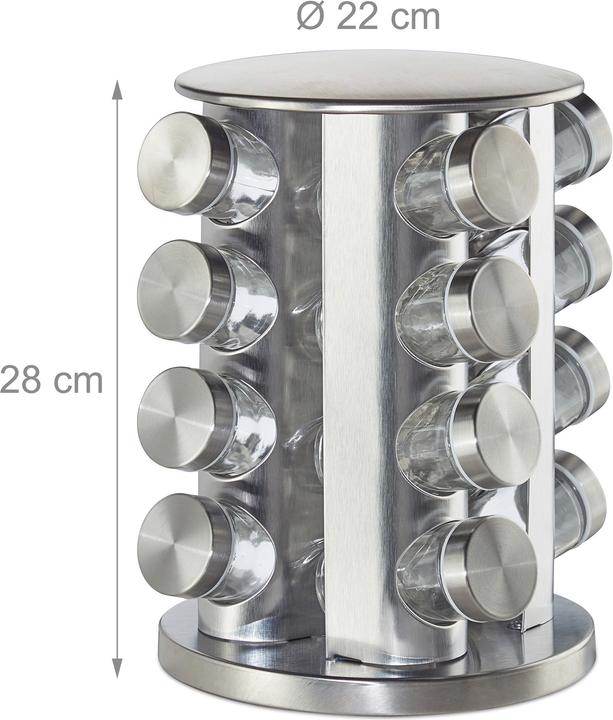 Actual product image Relaxdays Krydderkarusell