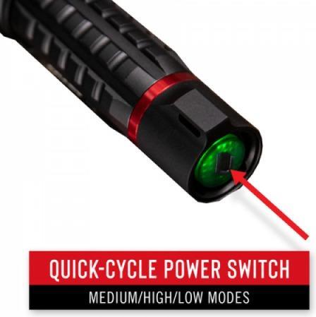 Actual product image Coast XP9R LED torch focussable with rechargeable battery (13 cm, 1000 lm)