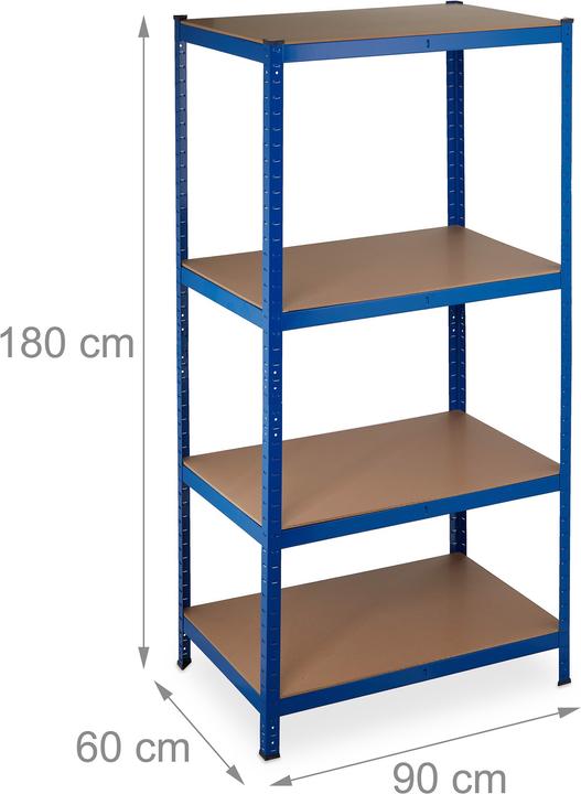 Produktbild Relaxdays Schwerlastregal