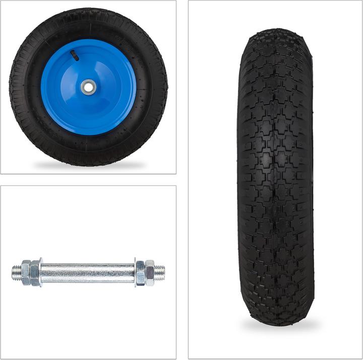 Productafbeelding Relaxdays Kruiwagenwiel