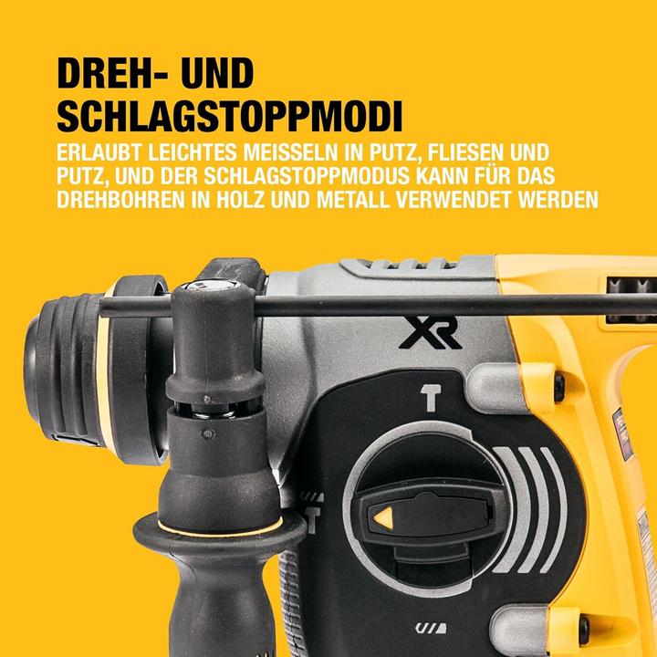 Image du produit DeWalt PERCEUSE SDS-PLUS 18V 2,1J 2 x 5,0Ah XR LI-ION KURZHAMMER TSTAK DCH273P2T