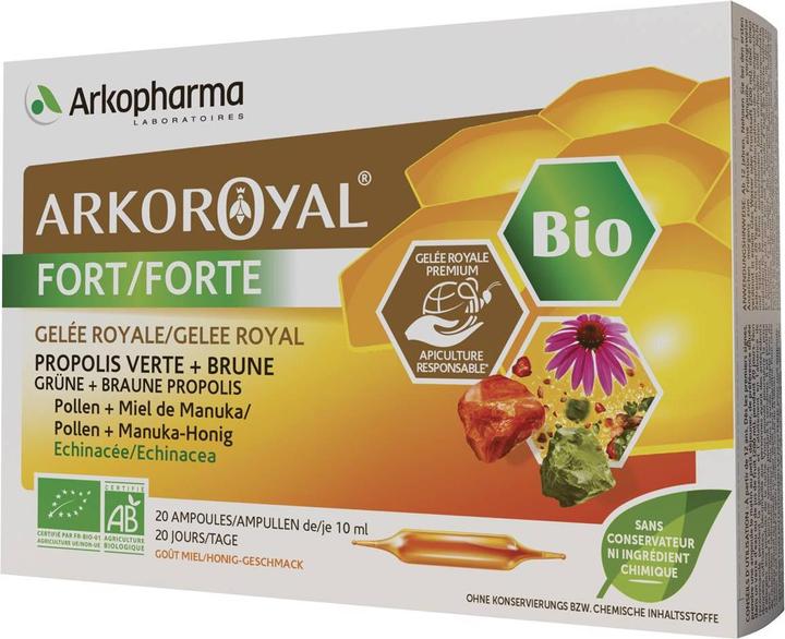 Image du produit Arkopharma Arkoroyal forte (20 pièce(s), Ampoules, 364 g)