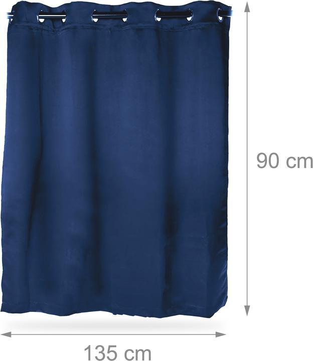 Actual product image Relaxdays Curtains (135 x 0.5 x 90 cm)