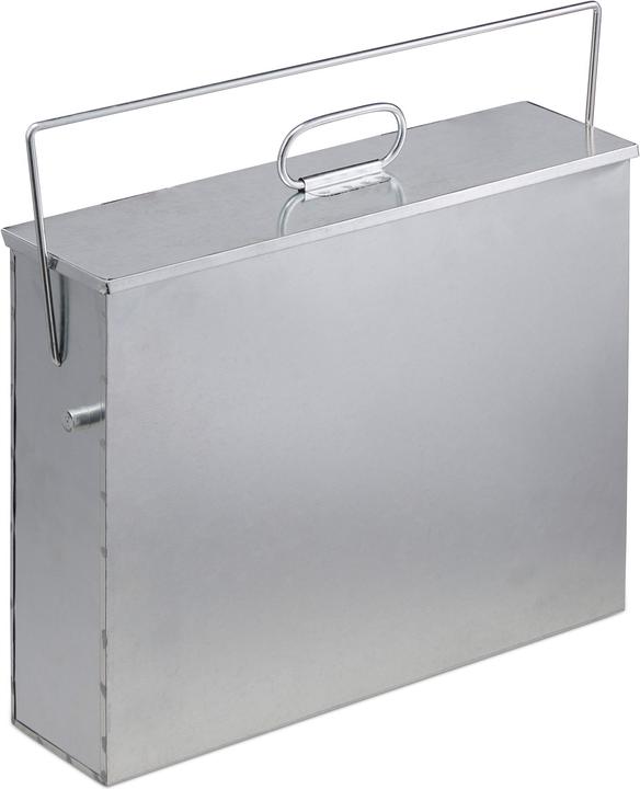 Produktbild Relaxdays Ascheeimer eckig