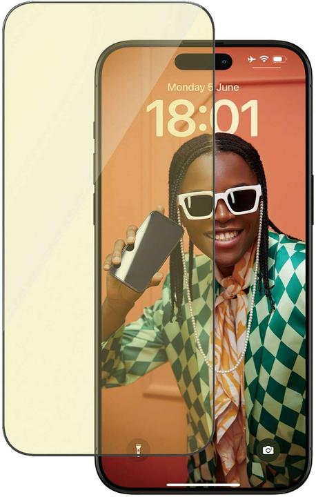 Image du produit PanzerGlass Eyecare Screen Protection Ultra-Wide Fit (1 pcs, Apple iPhone 15 Pro Max)