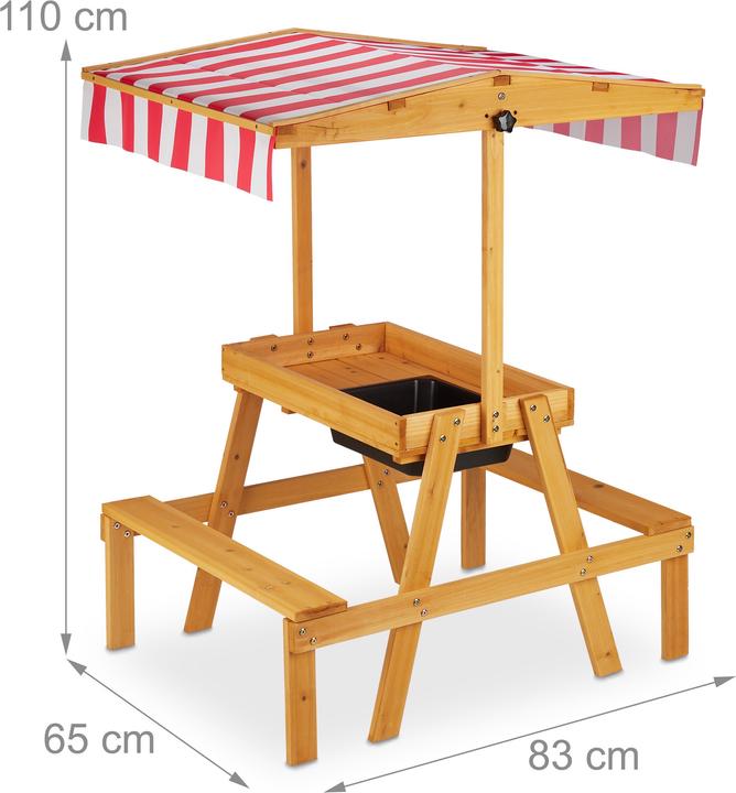 Immagine prodotto Relaxdays Tavolino con-panche-per-bambini