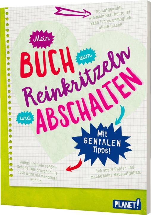 Produktbild Mein Buch zum Reinkritzeln und Abschalten mit genialen Tipps (Deutsch, Bettina Domzalski, Hahn & Hucke, 2018)