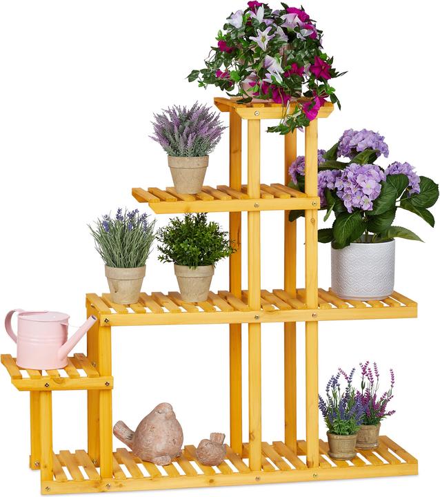 Image du produit Relaxdays Escalier pour fleurs XL