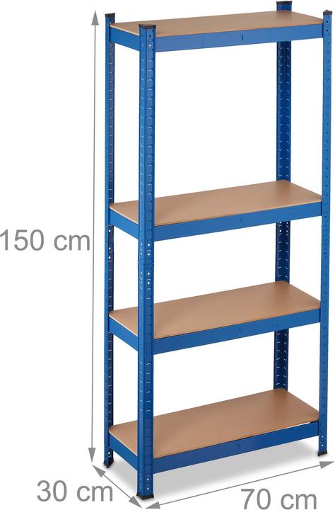 Produktbild Relaxdays Schwerlastregal