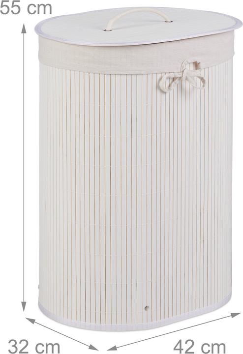 Image du produit Relaxdays Panier linge (46 l)