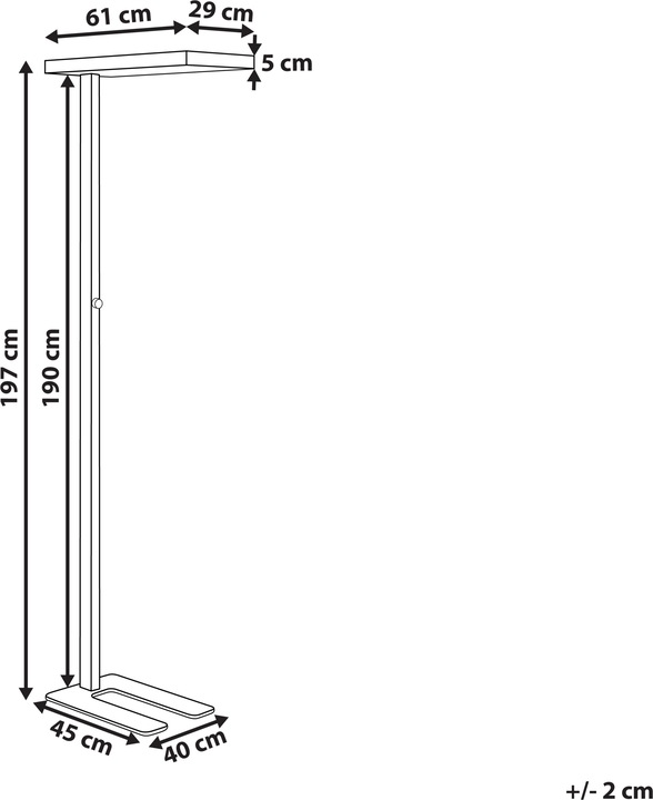 Actual product image Beliani Taurus (7800 lm, E27)