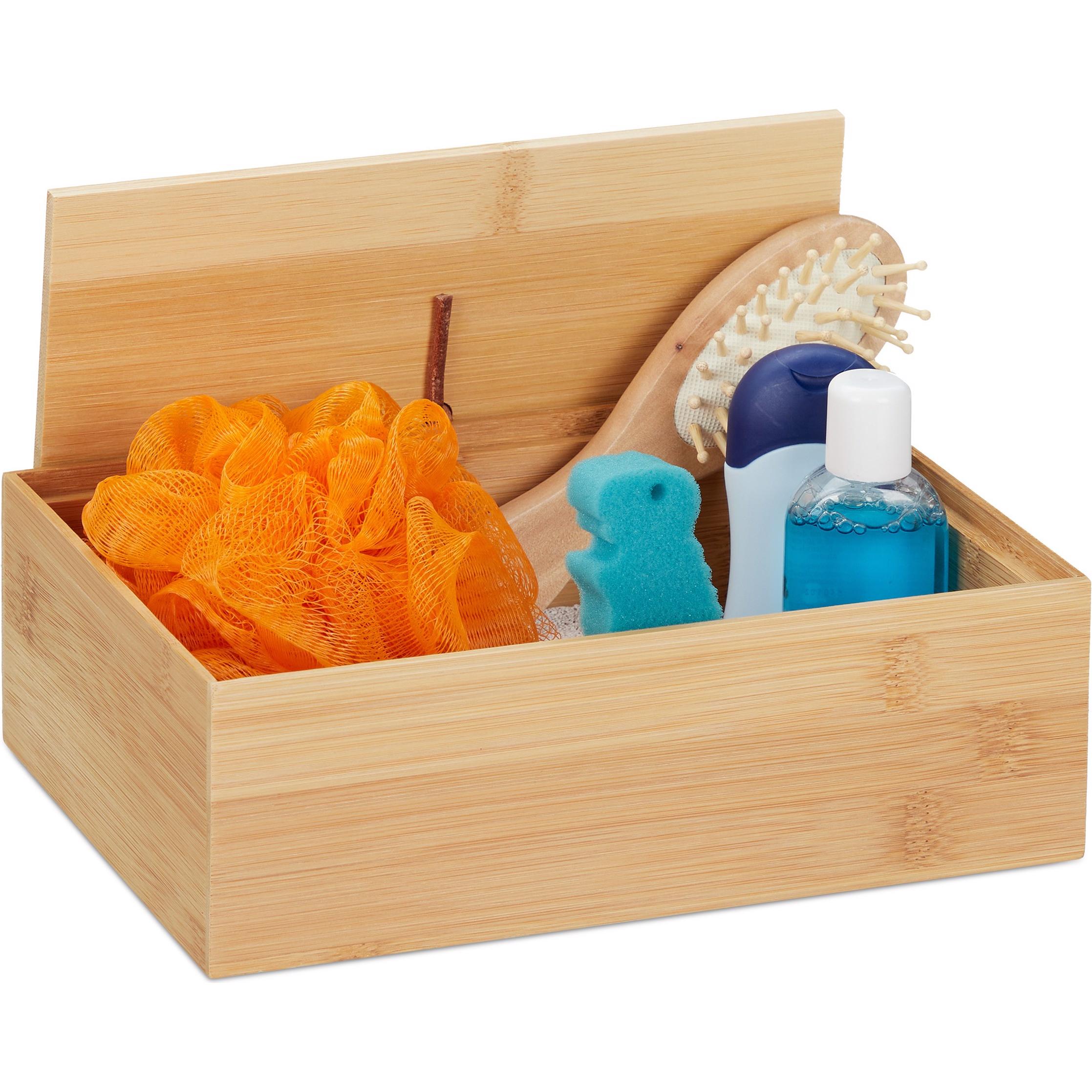 Relaxdays, Aufbewahrungsbox, Aufbewahrungsbox (22 x 15 x 7 cm)