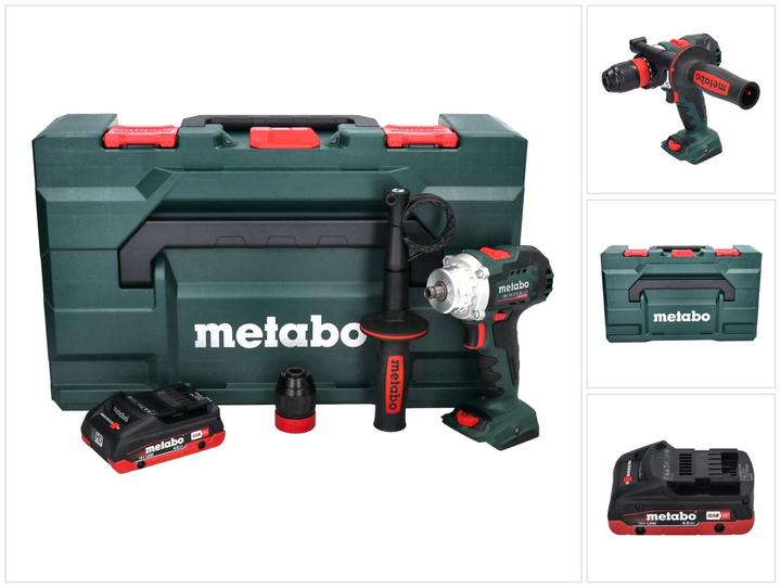 Image du produit Metabo BS 18 LTX BL Q I Perceuse-visseuse sans fil 18 V 130 Nm Brushless + 1x batterie 4,0 Ah + metaBOX - (Fonctionnement sur batterie)