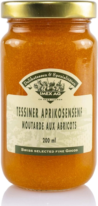 Image du produit Imex Delikatessen Moutarde à l'abricot du Tessin (150 g)