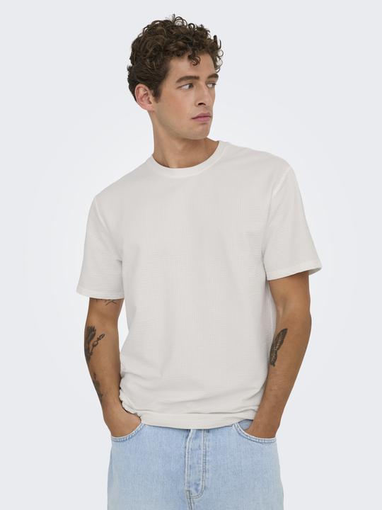 Immagine prodotto Only & Sons Onskian Life Reg Seersucker Ss Tee (XL)