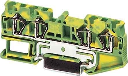 Produktbild Phoenix Contact Schutzleiterklemme ST4 Quattro gn/ge